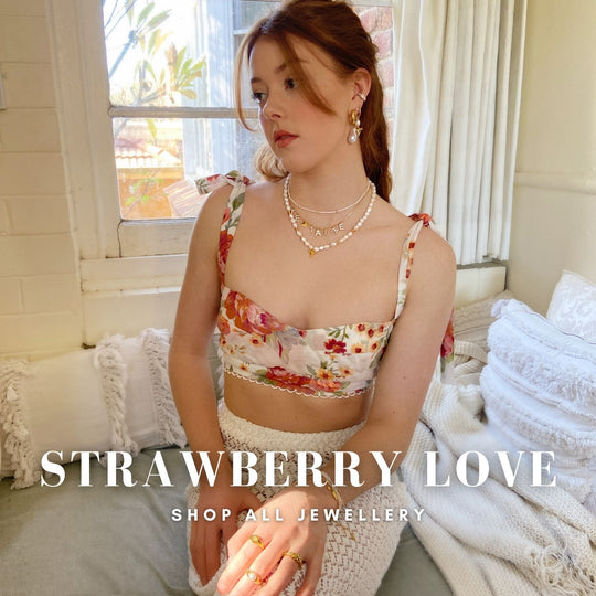 strawberry girl summer jewellery