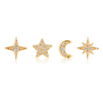 star-moon-mismatched-earring-stack