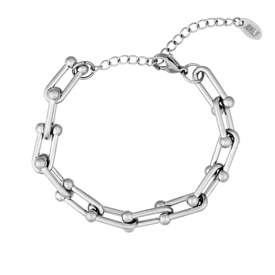 hardware bracelet in silver
