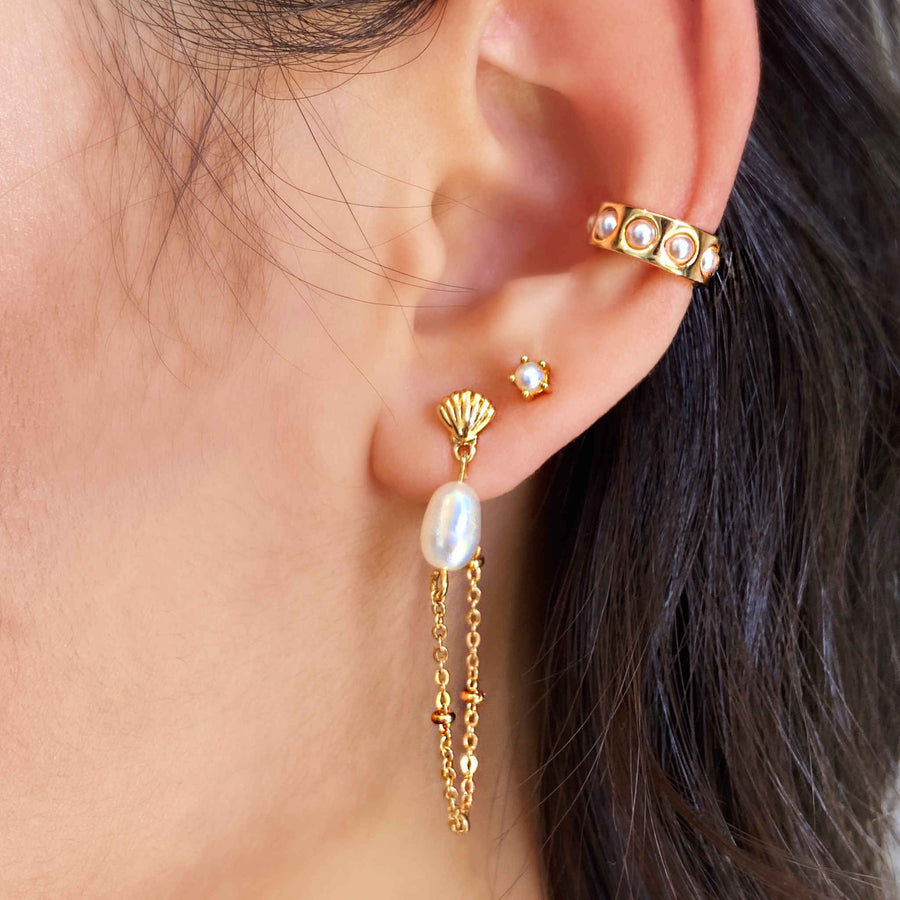 pearl-ear-cuff-stacked-earrings
